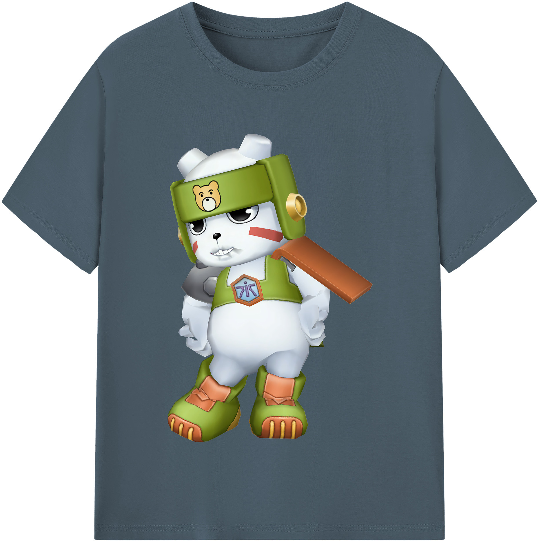 （画像用） Digimon デジタルモンスター/デジモン 綿100％半袖Tシャツ（フロントプリント）